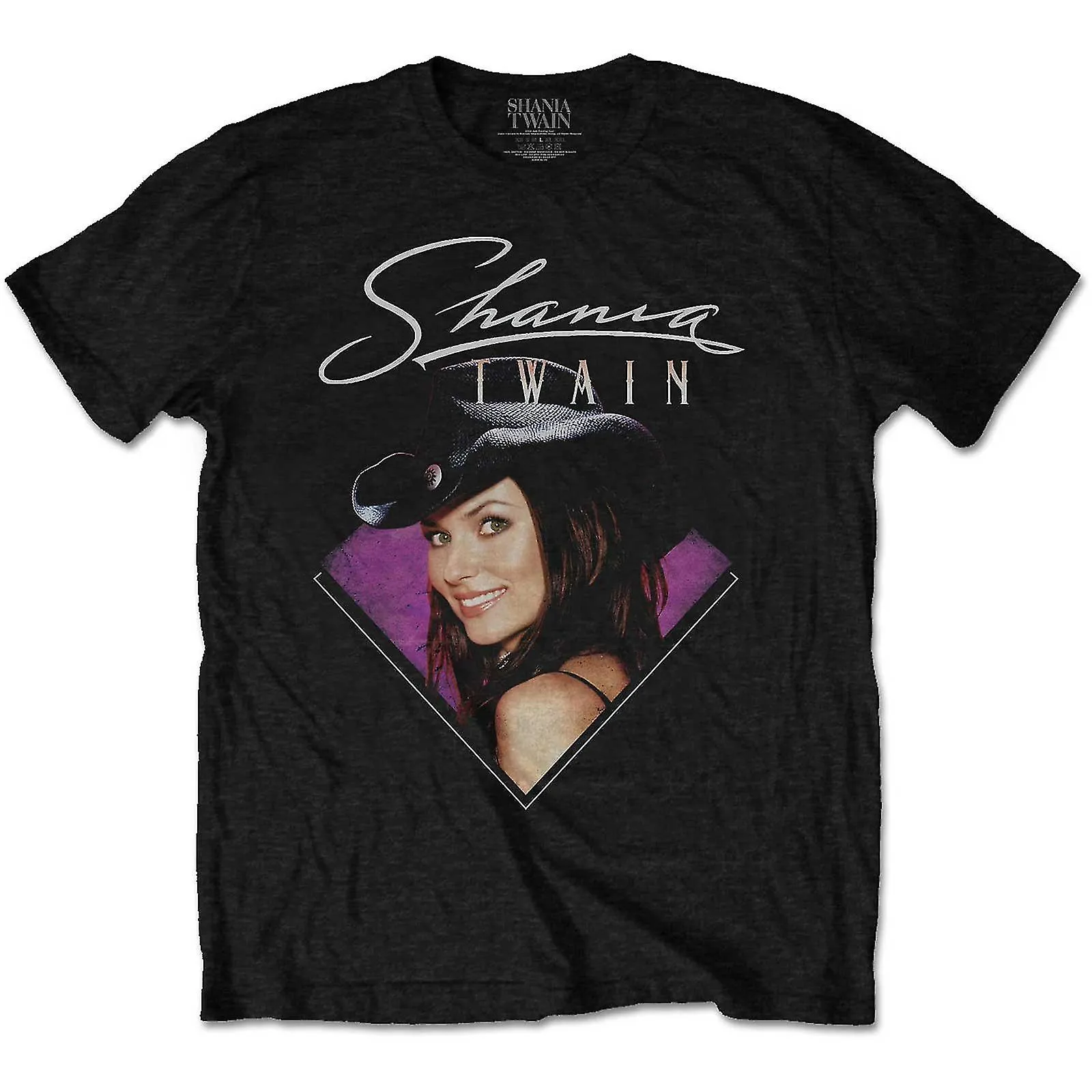 SHANIA TWAIN UNISEX ADULT PHOTOGRAPH COTTON TSHIRT