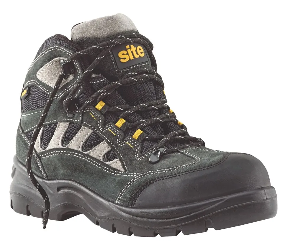 Site Granite, zapatillas de seguridad, gris oscuro, talla 42
