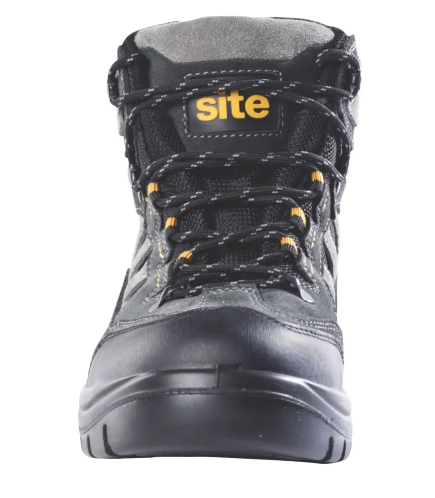 Site Granite, zapatillas de seguridad, gris oscuro, talla 42