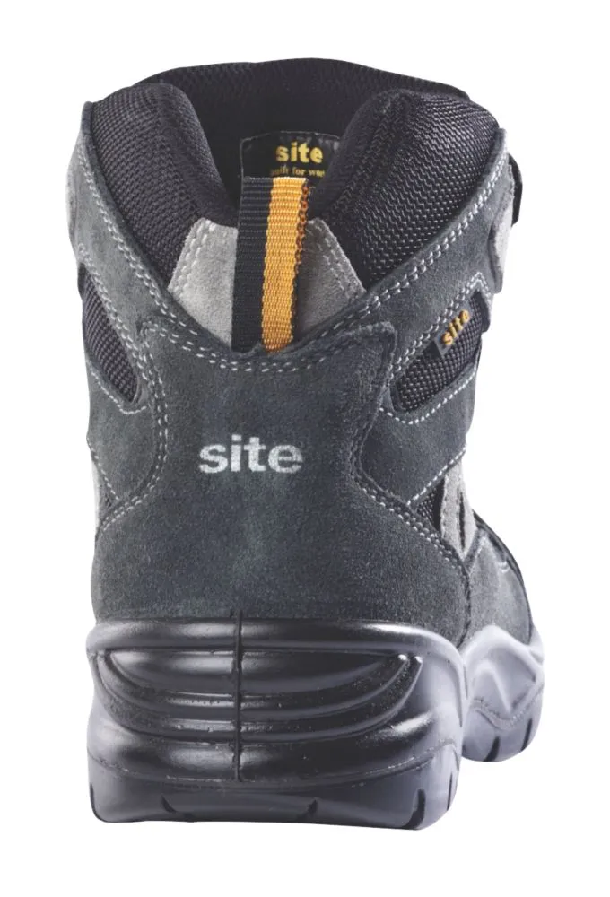 Site Granite, zapatillas de seguridad, gris oscuro, talla 42