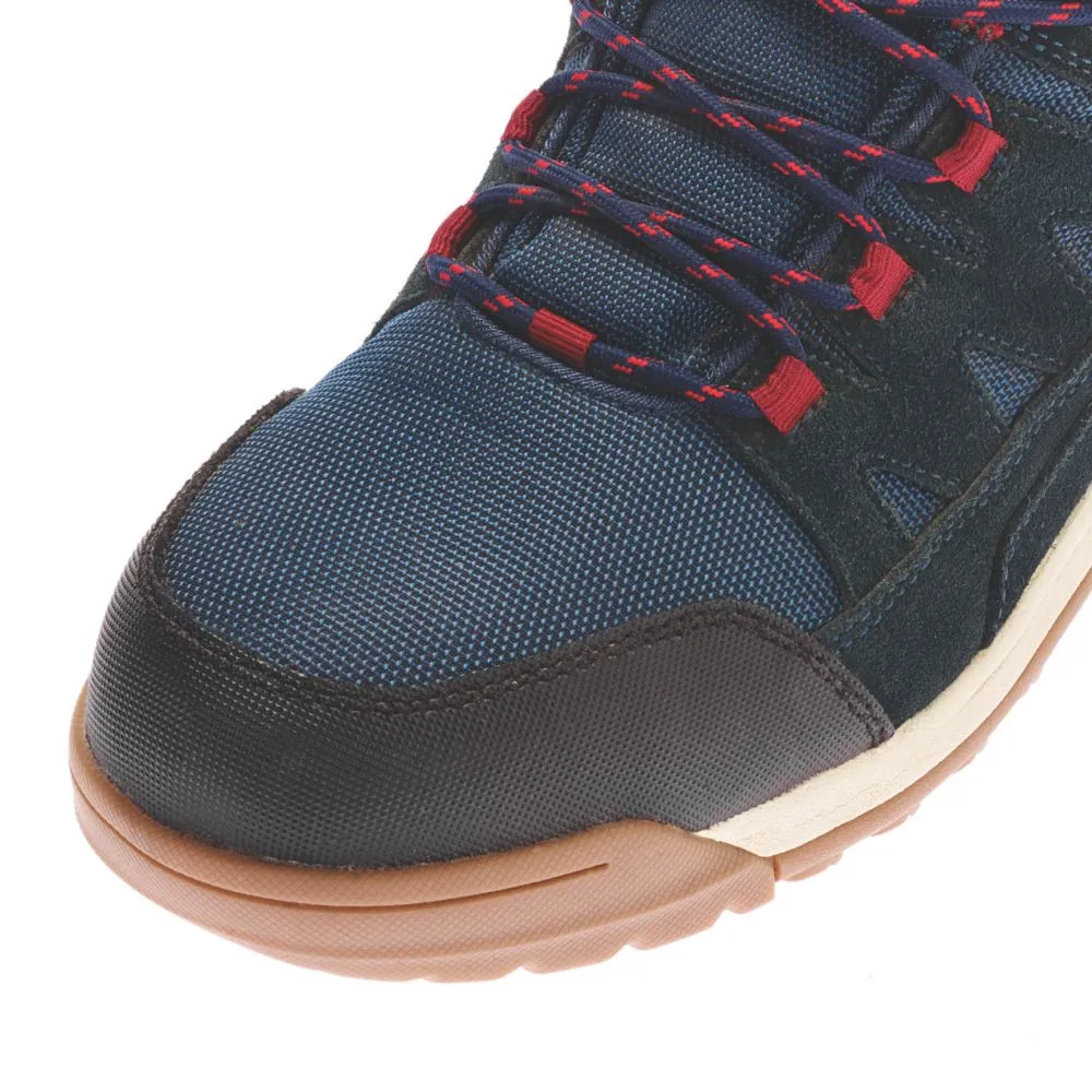 Site Scoria, zapatillas de seguridad, azul marino y rojo, talla 42