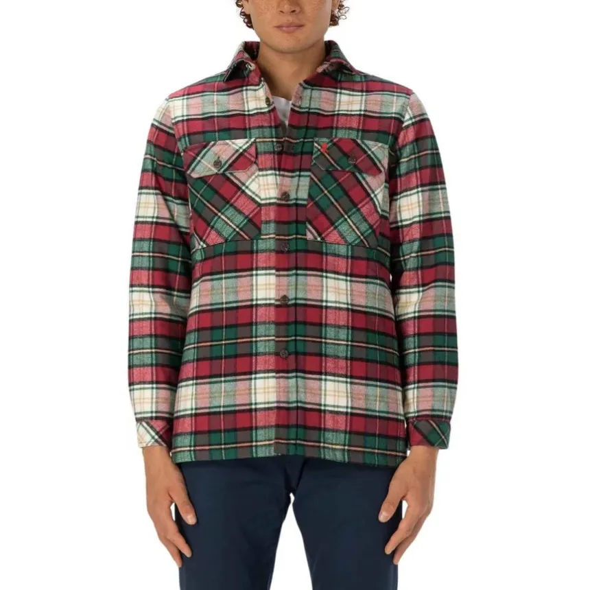 Sobrecamisa El Pulpo Padded Check Para Hombre