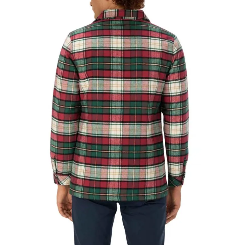 Sobrecamisa El Pulpo Padded Check Para Hombre