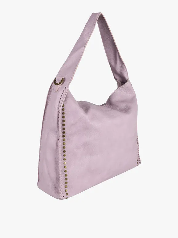 Solada Bolso hobo con tachuelas