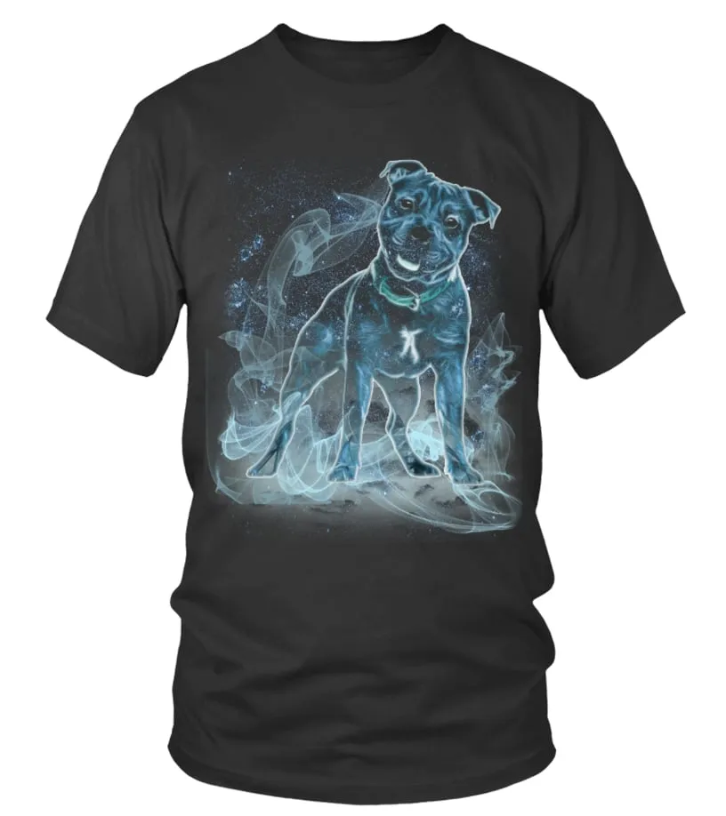Staffordshire Bull Terrier Camiseta cuello redondo Unisex