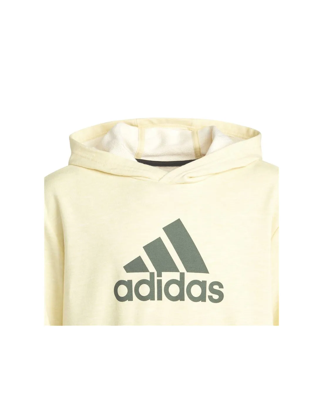 Sudadera con capucha adidas Future Icons Badge of Sport Jr Yellow