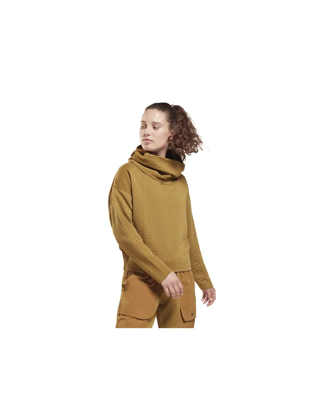 Sudadera de training Reebok Thermowarm+ Graphene W Sepia