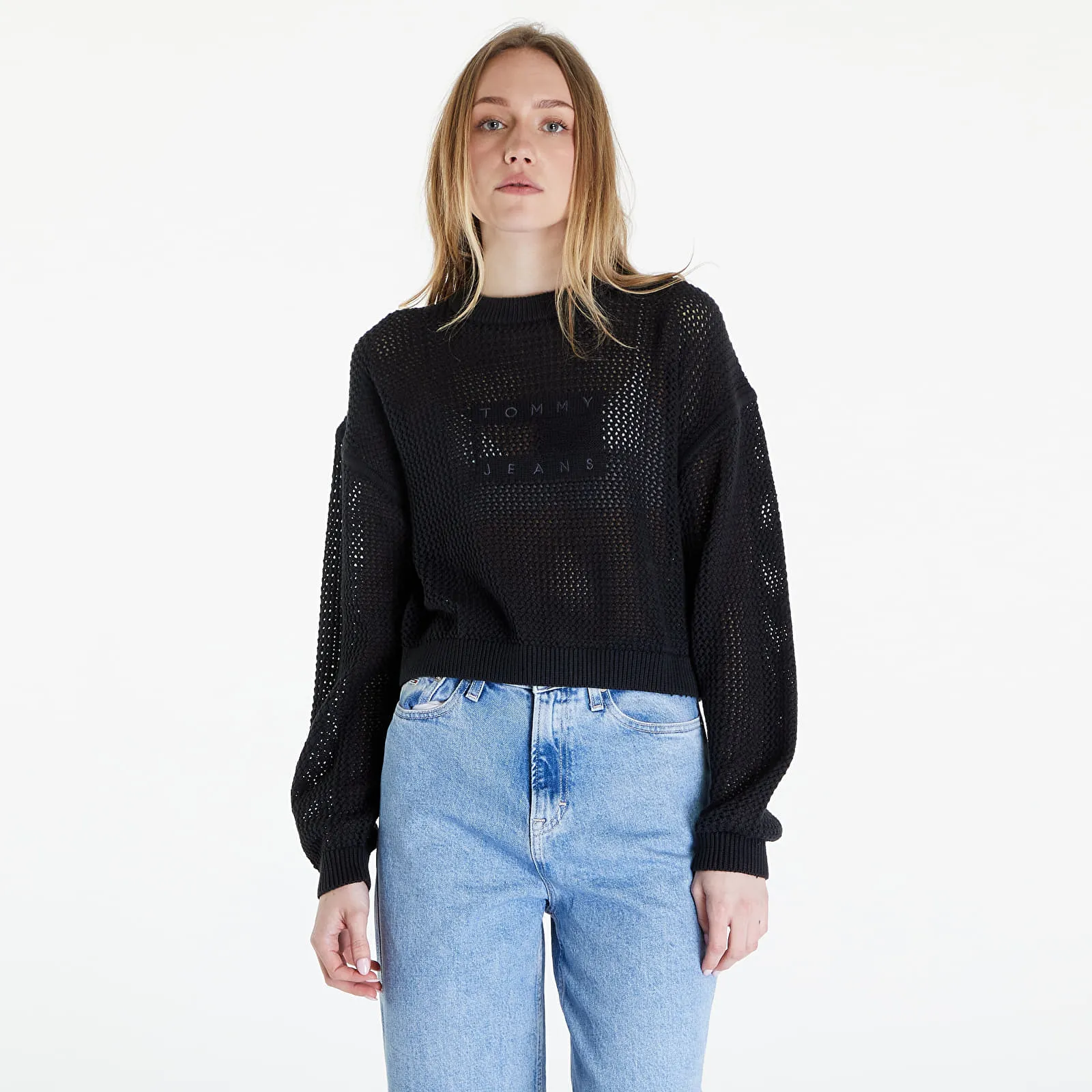 Sudadera Tommy Jeans Open Stitch Flag Sweater