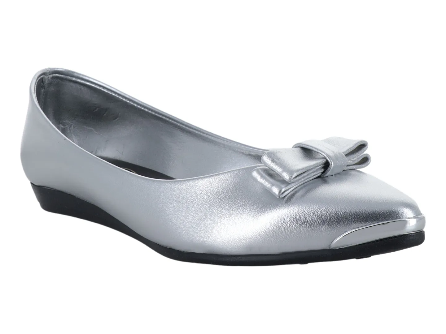 Tacones Clasben Miner Plata Para Mujer