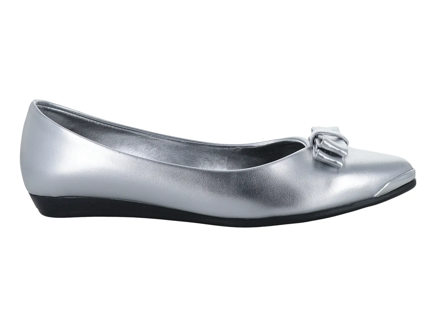 Tacones Clasben Miner Plata Para Mujer