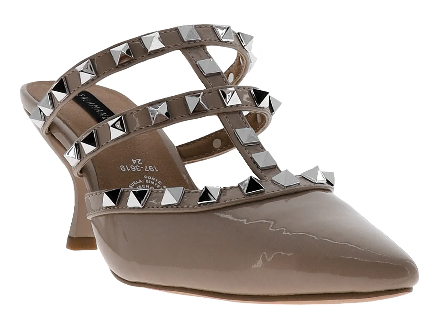Tacones Salamandra 3619 Nude Para Mujer