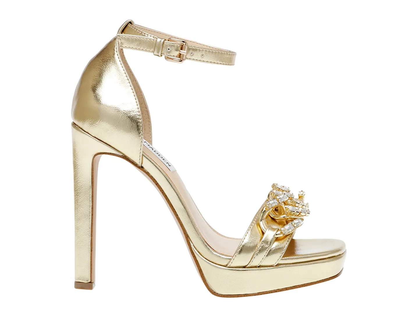 Tacones Steve Madden Glorify Oro Para Mujer