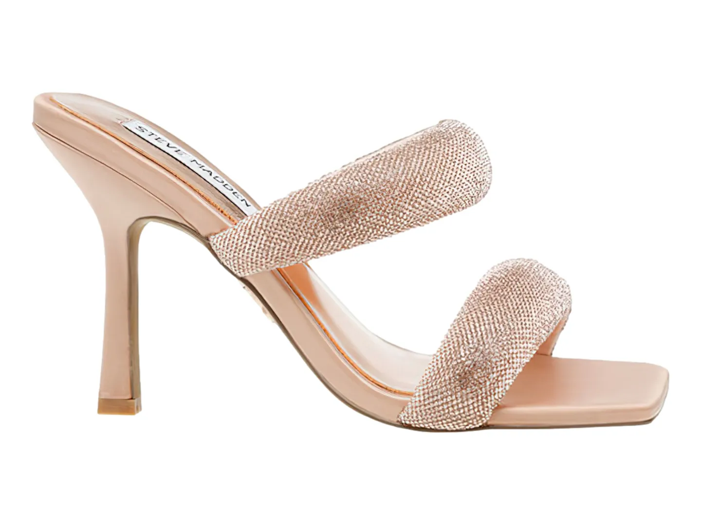 Tacones Steve Madden Jetsetter Oro Para Mujer