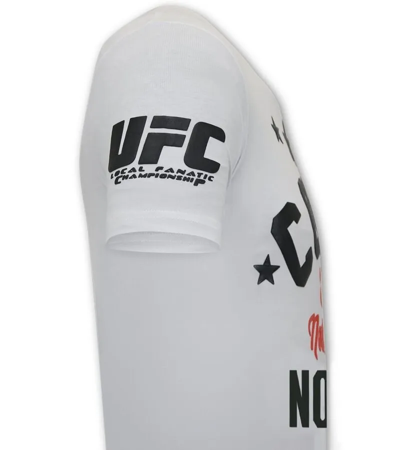 THE NOTORIOUS CONOR HOMBRE CAMISETA  UFC  BLANCO