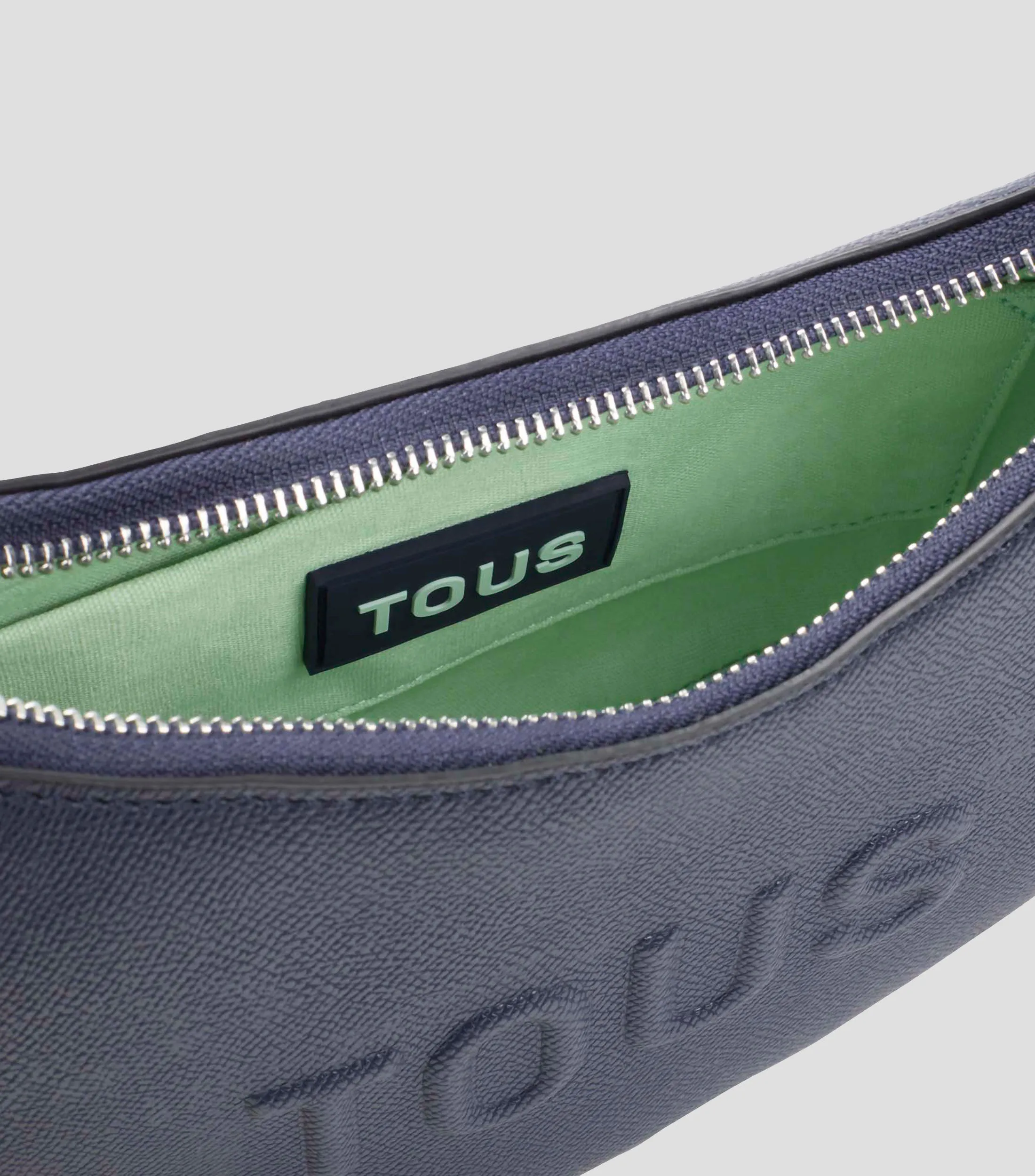 Tous Bolso shoulder mediano azul marino Brenda Mujer