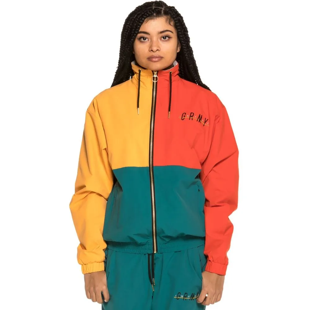 Track Jacket Unisex Grimey Midnight SS19 red