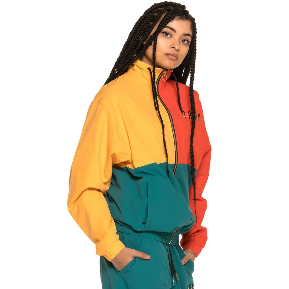 Track Jacket Unisex Grimey Midnight SS19 red