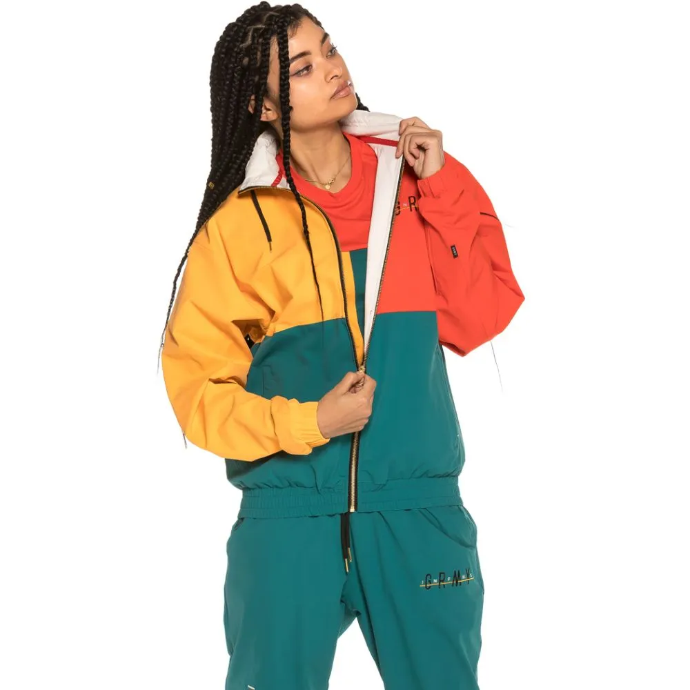 Track Jacket Unisex Grimey Midnight SS19 red
