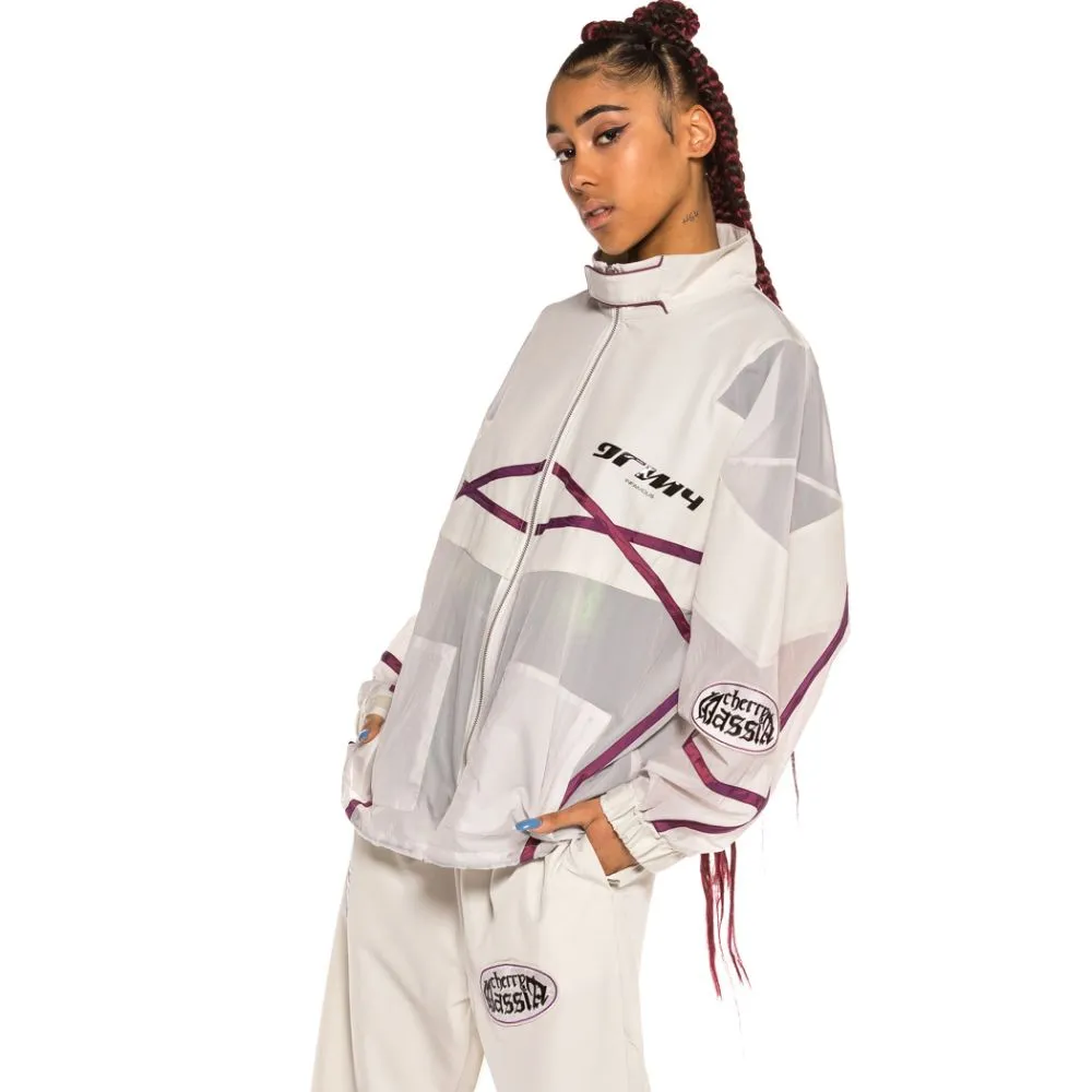 Track Jacket Unisex Grimey x Cherry Massia SS20 Grey