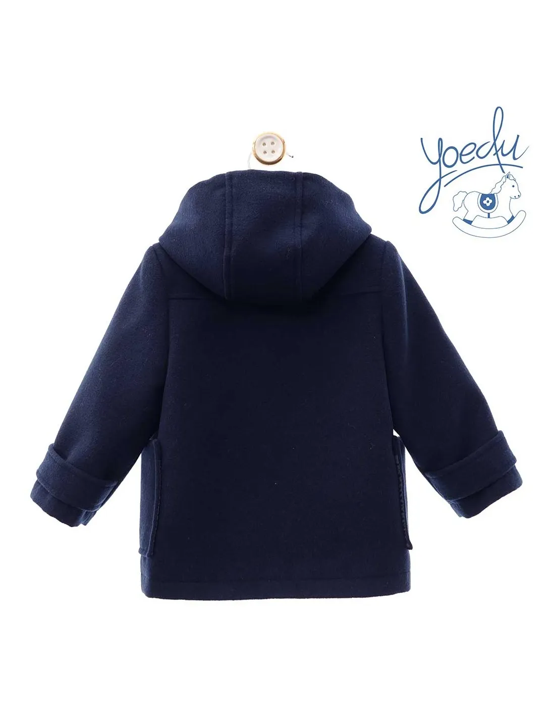 Trenca Niño Infantil Yoedu Moda Infantil Azul Marino