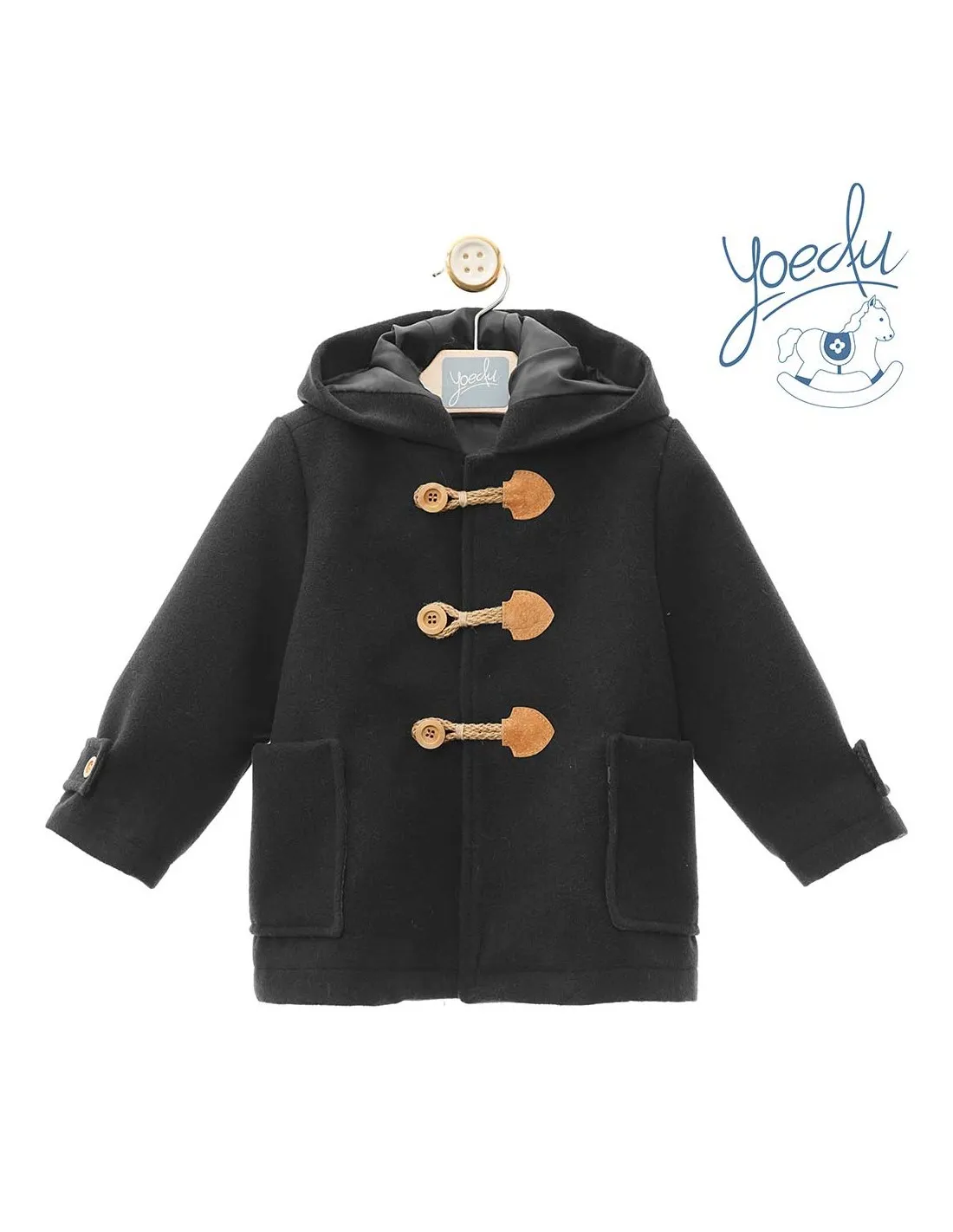 Trenca Niño Infantil Yoedu Moda Infantil Gris Marengo