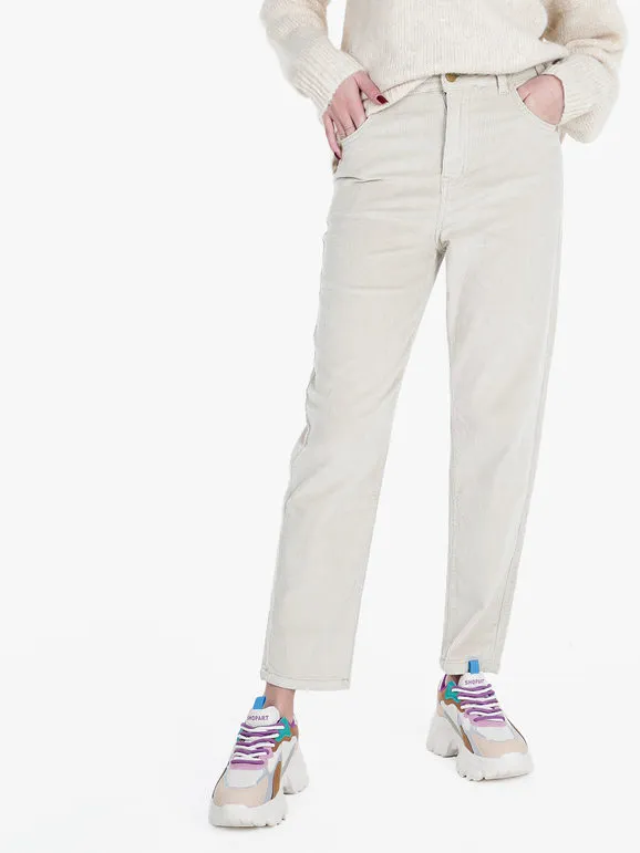 Vale Denim Pantalón pana mujer
