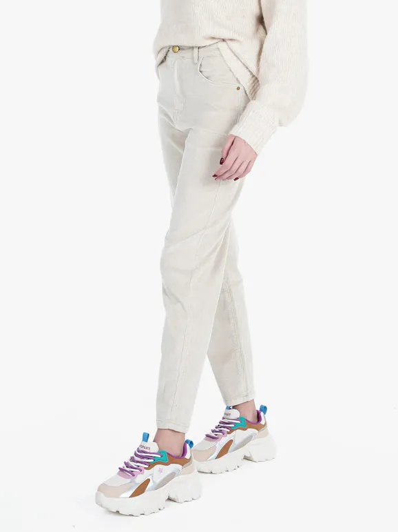 Vale Denim Pantalón pana mujer