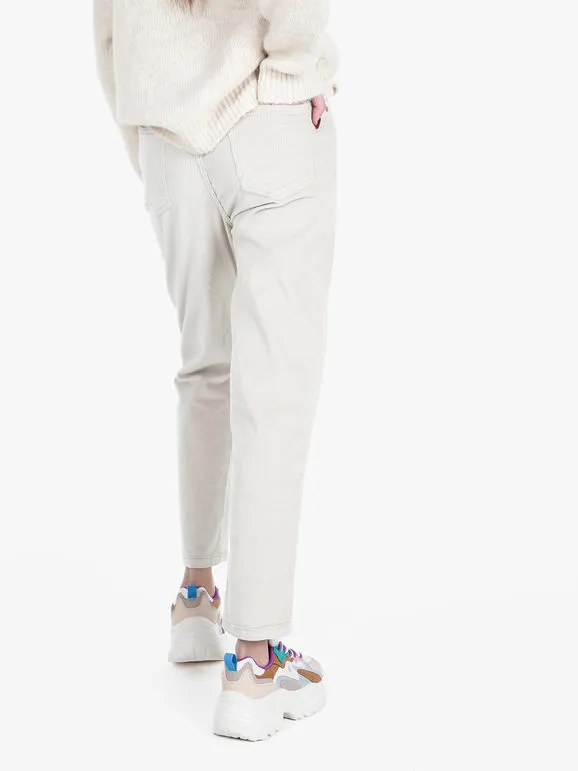 Vale Denim Pantalón pana mujer