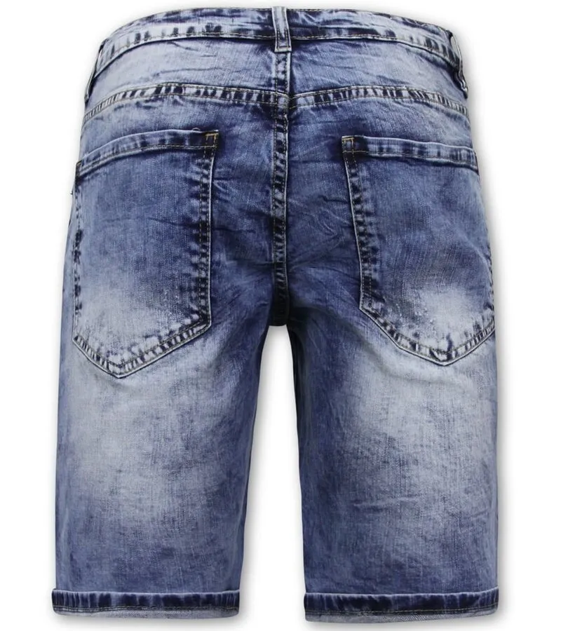 VAQUEROS CORTOS HOMBRE STRETCH  VAQUEROS CORTOS  AZUL