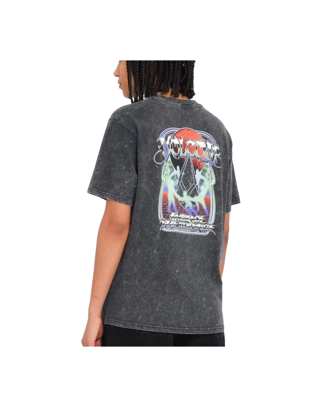 VOLCOM PLANETARY TEE VINTAGE BLACK