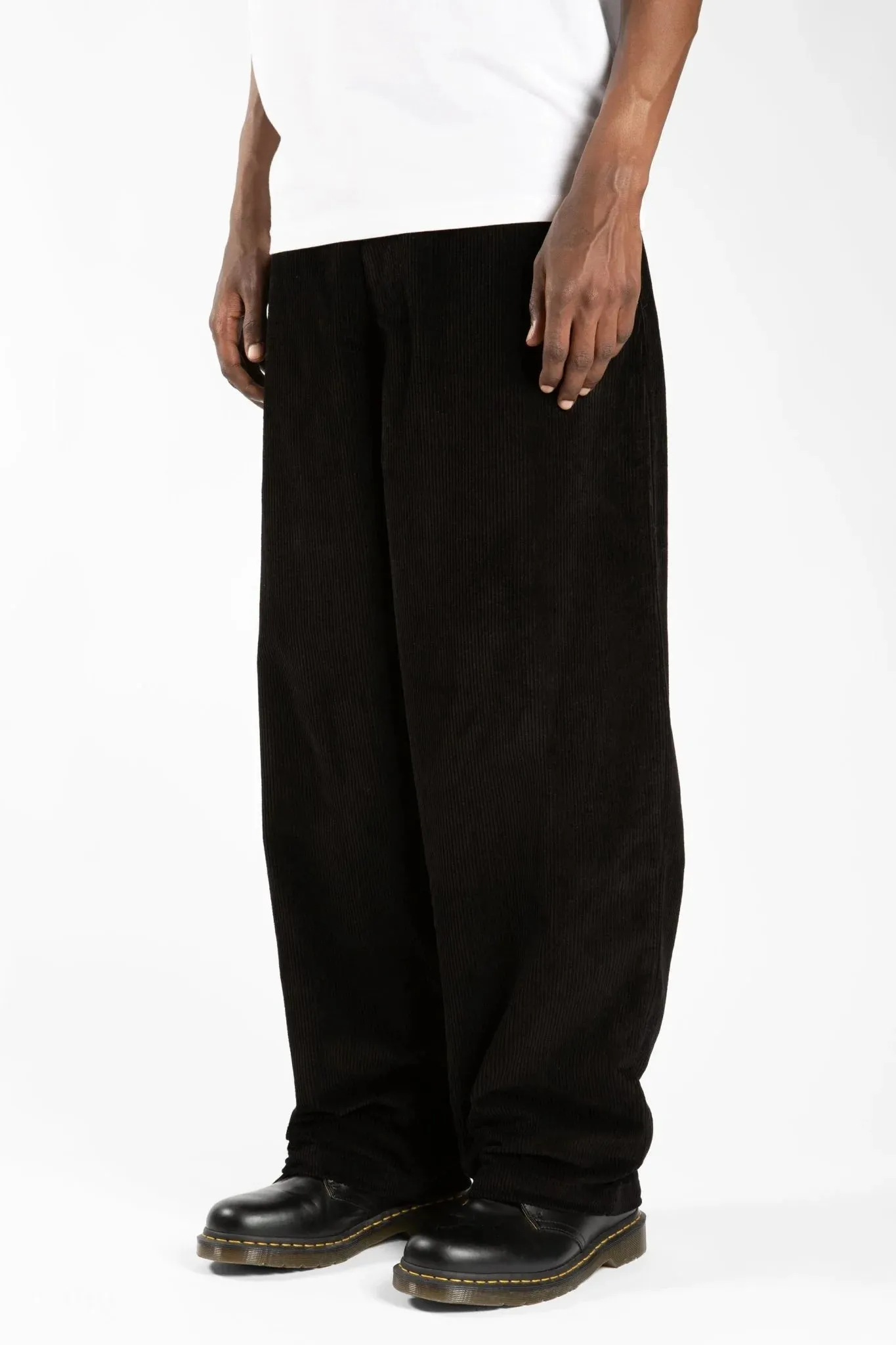 wasted paris pantalón acid corduroy black acid