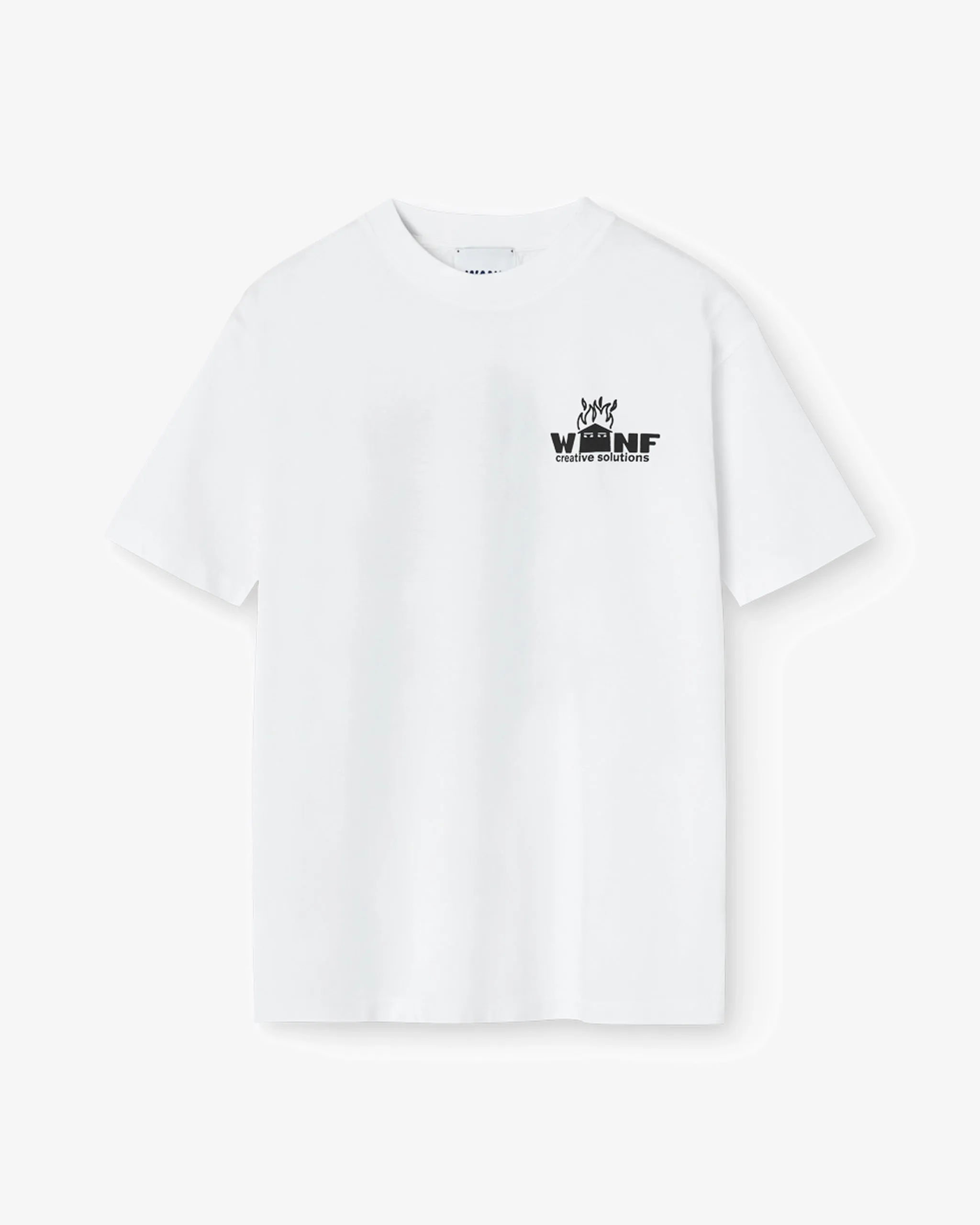 We Are Not Friends Creative White Tee