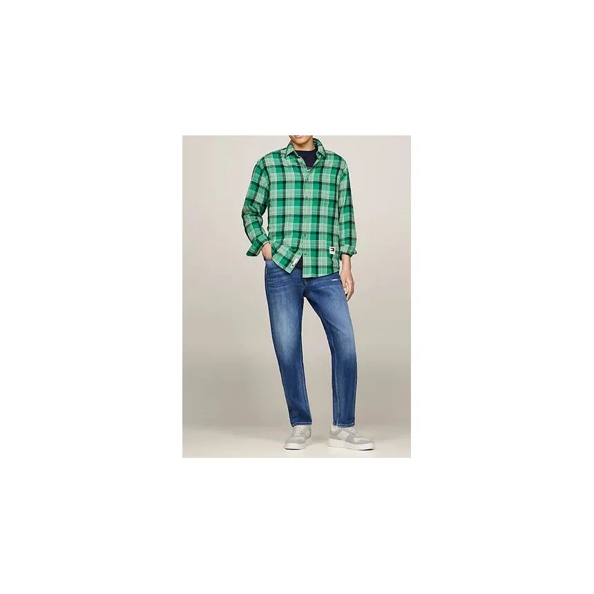 Zapas Tommy Hilfiger Basket Leather Para Hombre
