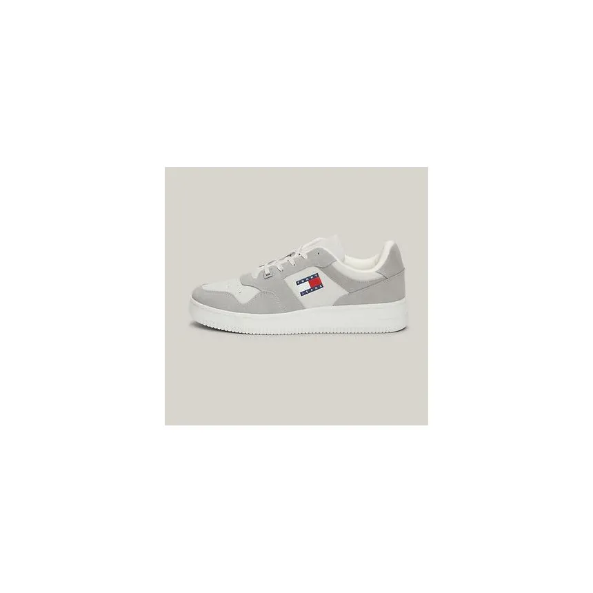 Zapas Tommy Hilfiger Basket Leather Para Hombre
