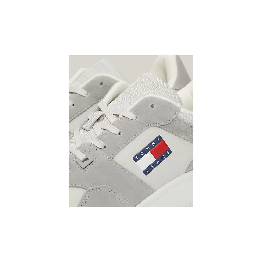 Zapas Tommy Hilfiger Basket Leather Para Hombre