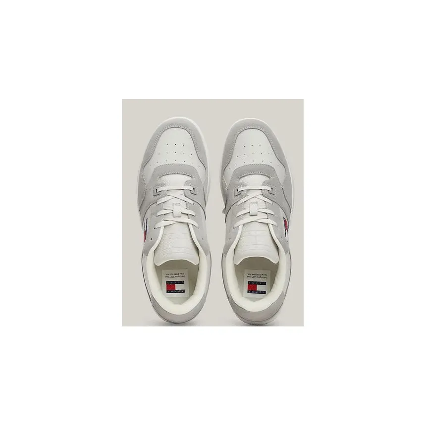 Zapas Tommy Hilfiger Basket Leather Para Hombre