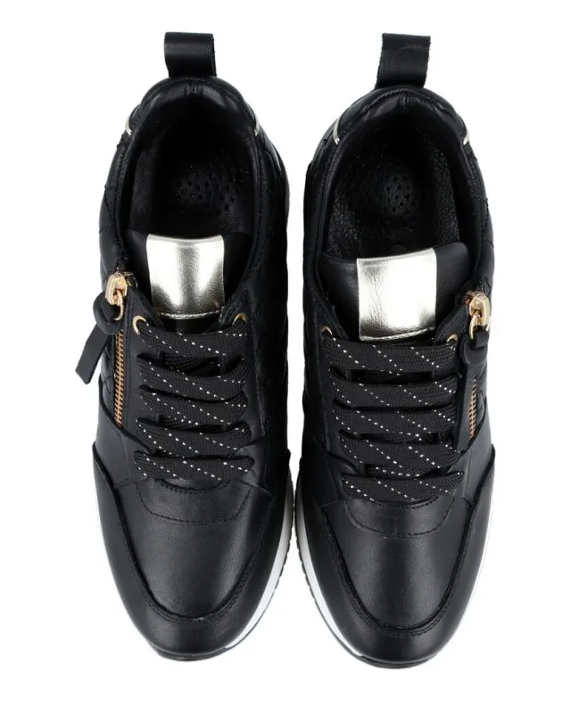 ZAPATILLA CON CREMALLERA Y CUñA 62826N B3