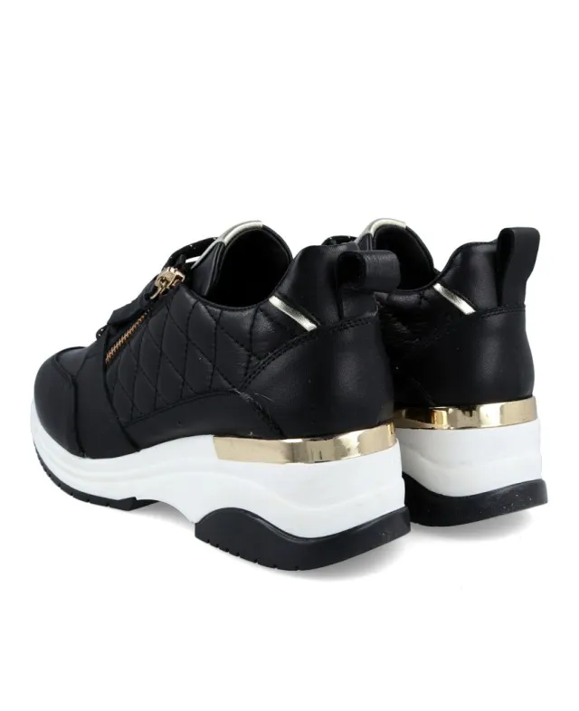 ZAPATILLA CON CREMALLERA Y CUñA 62826N B3