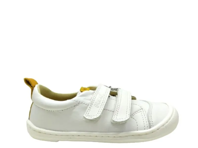 ZAPATILLA DE PIEL RESPETUOSA NENS EN COLOR BLANCO 9000 R
