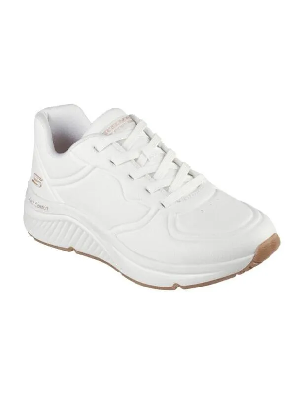 ZAPATILLA SKECHERS BOBS ARCH COMFORT 8 SWEETA BIN EN BLANCO