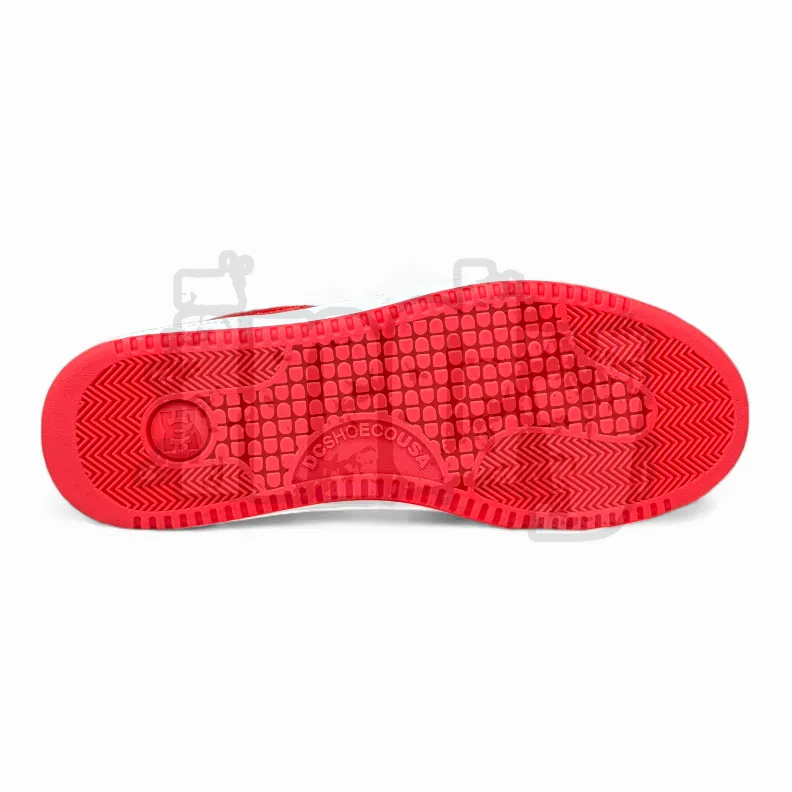 Zapatillas Dc Manteca 3 Se Blanco Rojo