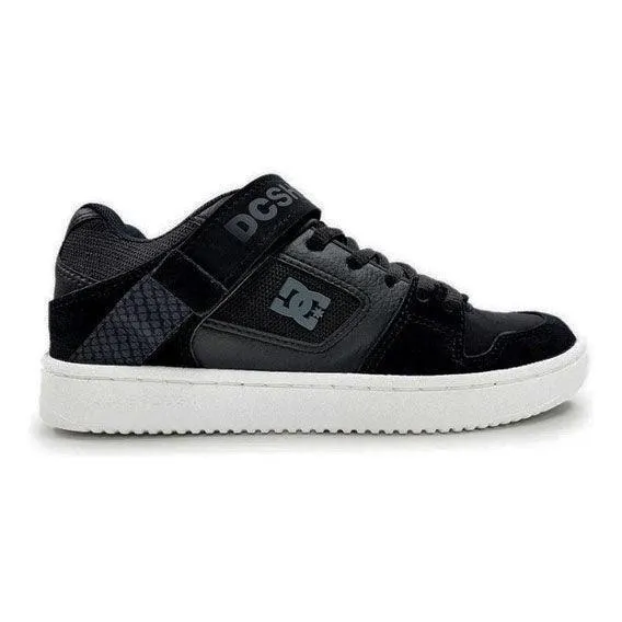 Zapatillas Dc Manteca V Ss Mujer Negro Blanco Girl