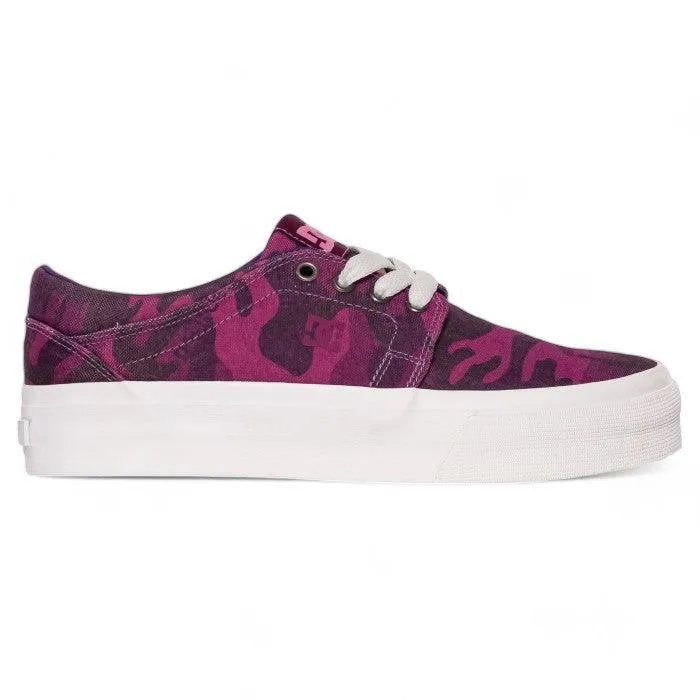 Zapatillas Dc New Trase Platform Tx Se Violeta Camuflado