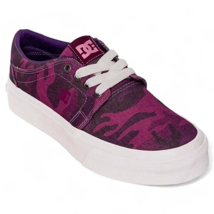 Zapatillas Dc New Trase Platform Tx Se Violeta Camuflado