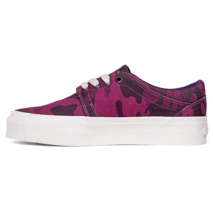 Zapatillas Dc New Trase Platform Tx Se Violeta Camuflado