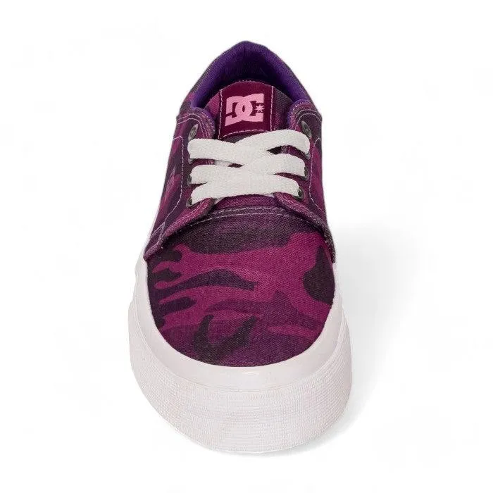 Zapatillas Dc New Trase Platform Tx Se Violeta Camuflado