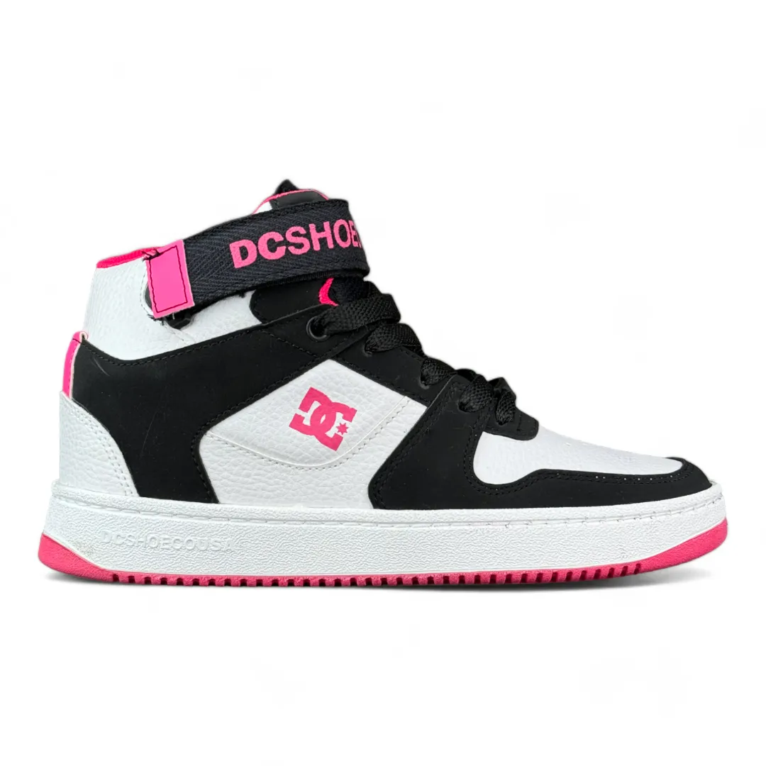 Zapatillas Dc Pensford SS Mujer Negro Rosa Blanco