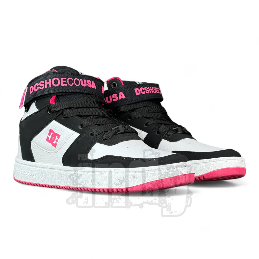 Zapatillas Dc Pensford SS Mujer Negro Rosa Blanco