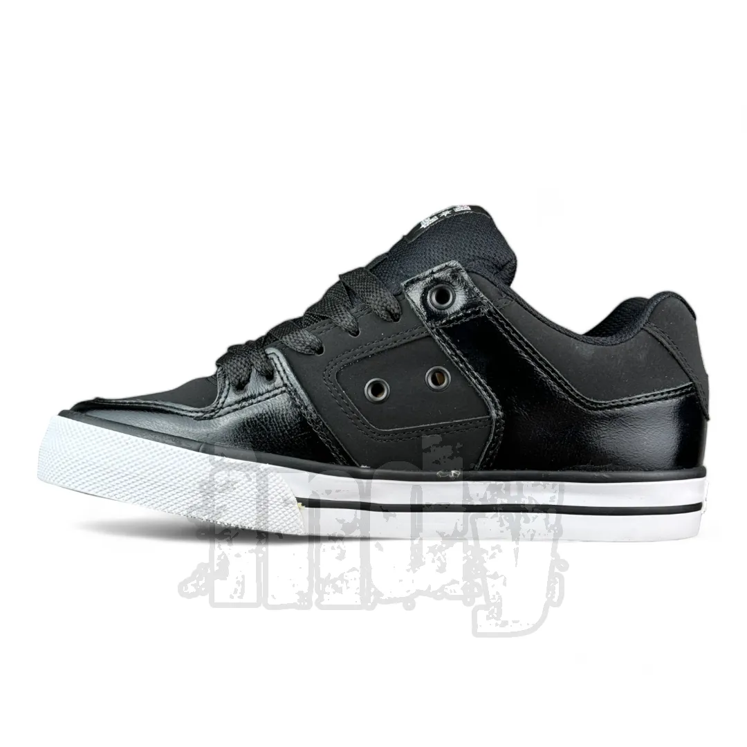 Zapatillas Dc Pure 3 Se Pemium Mujer Negro Blanco
