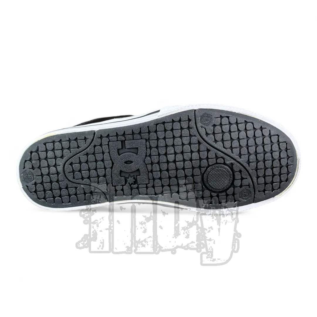 Zapatillas Dc Pure 3 Se Pemium Mujer Negro Blanco